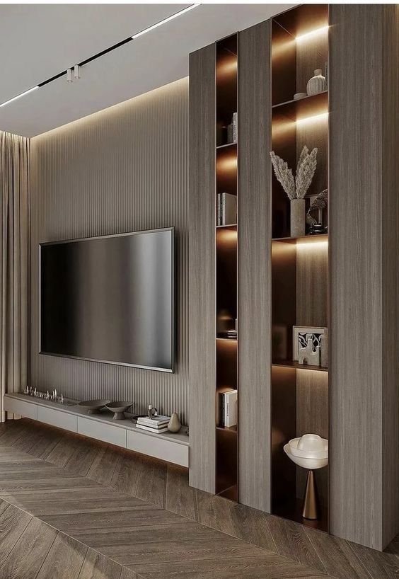 Sala de Estar Escandinava